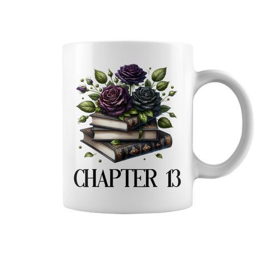 13th Birthday Chapter 13 Bookish Girls Who Love Read Books Graphic Print Coffee Mug - Bookorys