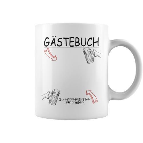 8 Birthday Guest Book Guest List 18 Years Old Graphic Print Coffee Mug - Bookorys