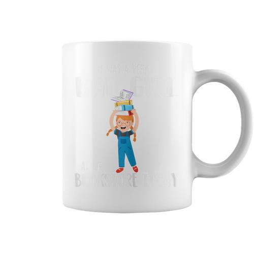 I Was A Very Bad Girl At The Bookstore Today Bookworm Graphic Print Coffee Mug - Bookorys UK