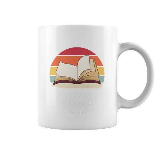 Book Lover Sayings Graphic Print Coffee Mug - Bookorys