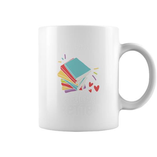 Book Reading The Book Is Always Better Graphic Print Coffee Mug - Bookorys CA