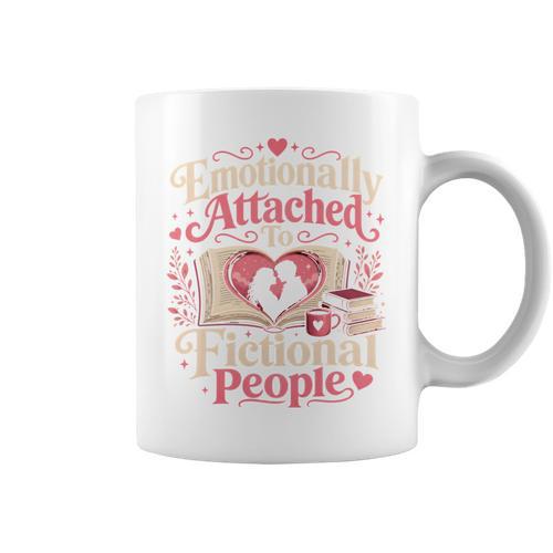 Book Reading Joke Humor Graphic Print Coffee Mug - Bookorys