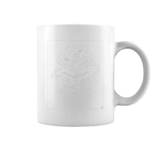 Books Are My Escape Book Lover Reading Aesthetic Tee Premium Tri-Blend Graphic Print Coffee Mug - Bookorys CA