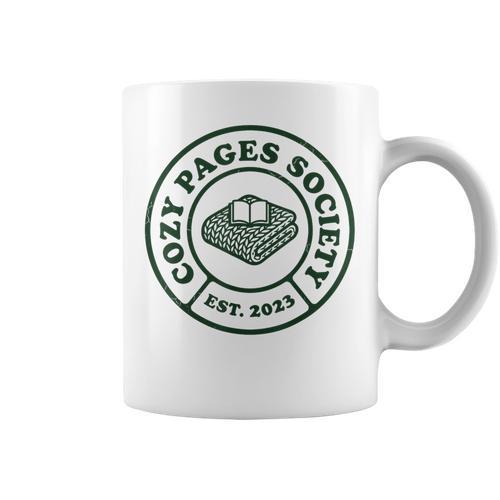 Cozy Pages Society Readers Book Lovers Bookish Graphic Print Coffee Mug - Bookorys DE
