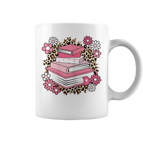 Cute Book Lover Read Reading Bookworm Women Girls Kids Graphic Print Coffee Mug - Bookorys
