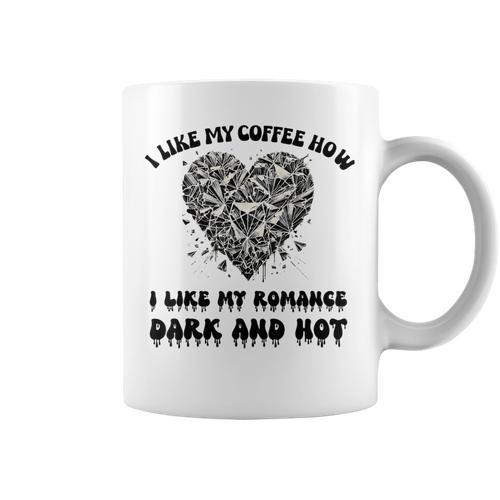 Dark Romance Coffee Lover Spicy Books Bookish Merch Women Graphic Print Coffee Mug - Bookorys