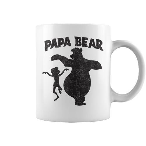 Disney The Jungle Book Papa Bear Graphic Print Coffee Mug - Bookorys