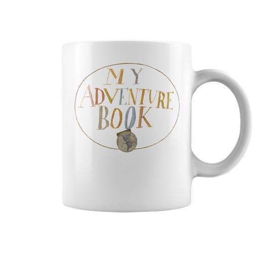 Disney Pixar Up My Adventure Book Comfort Colors Crop Top Graphic Print Coffee Mug - Bookorys DE