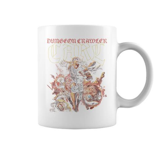 Dungeon Crawler Carl The Inevitable Ruin Cover LitRPG Book Graphic Print Coffee Mug - Bookorys UK