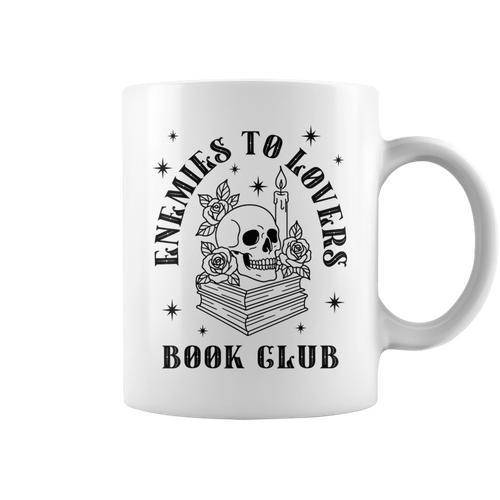 Enemies To Lover Book Club Dark Romance Bookish Merch Women Graphic Print Coffee Mug - Bookorys