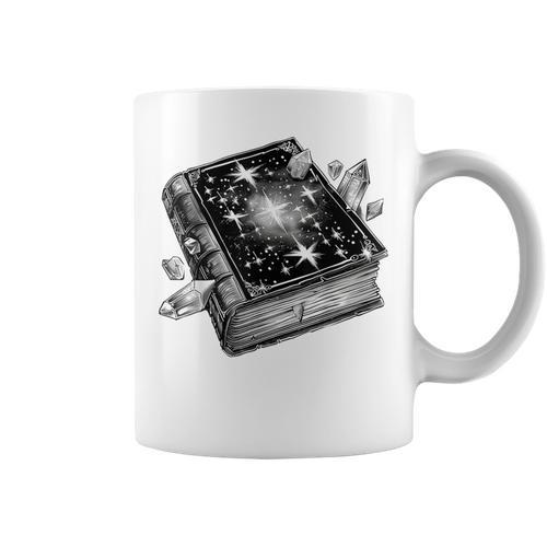 Goth Mystical Gothic Book Graphic Print Coffee Mug - Bookorys AU