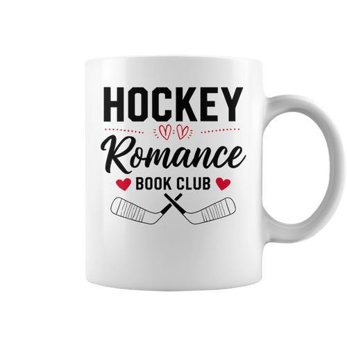 Hockey Romance Book Club Reader Sports Love Reading Premium Tri-Blend Graphic Print Coffee Mug - Bookorys