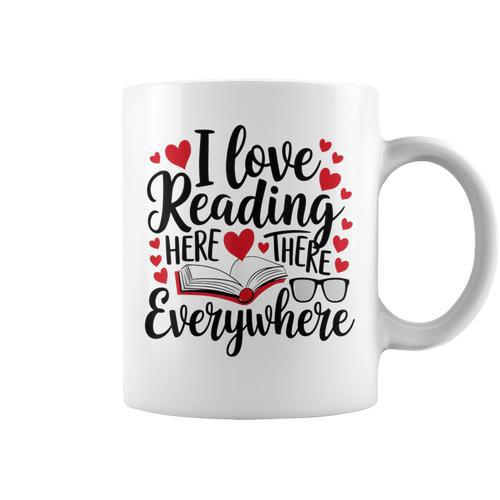 Its A Good Day To Read Book Across America Kids Graphic Print Coffee Mug - Bookorys