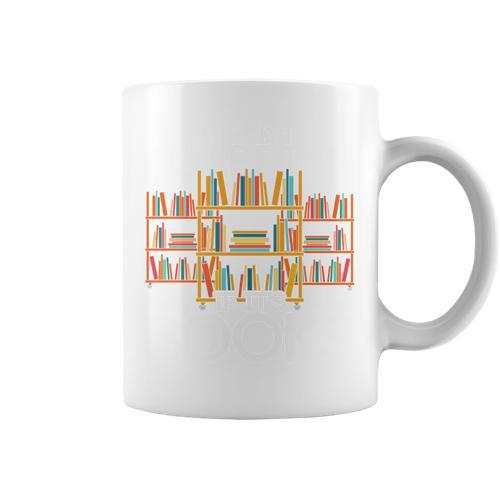 Its Not Hoarding If Its Books Librarian Book Hoarding Graphic Print Coffee Mug - Bookorys