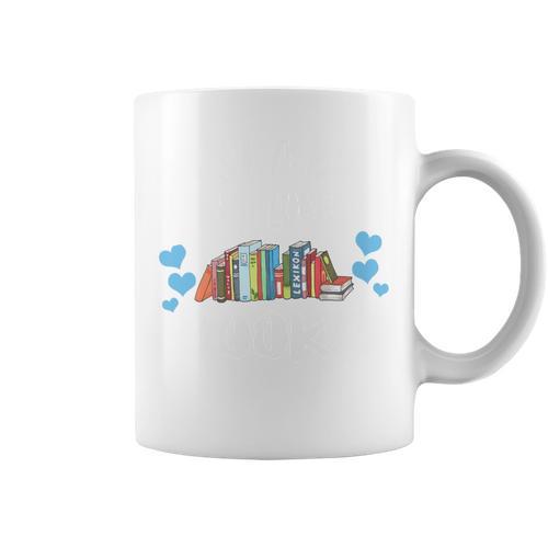 Just A Boy Who Loves Books Reading Graphic Print Coffee Mug - Bookorys AU