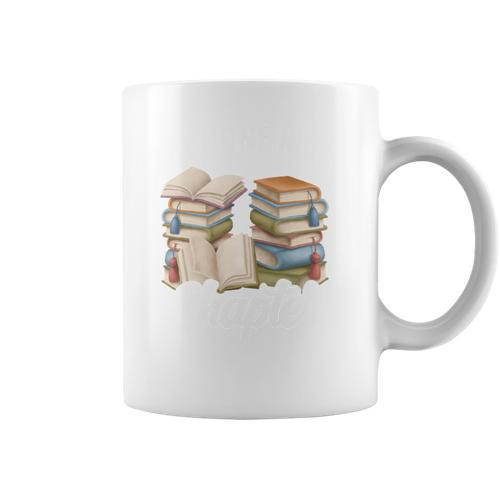 Just One More Chapter Reading Book Lover Bookish Humor Graphic Print Coffee Mug - Bookorys UK
