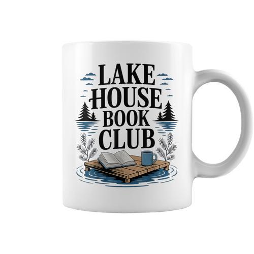Lake House Owner Book Club Weekend Getaway Summer Vacation Graphic Print Coffee Mug - Bookorys UK
