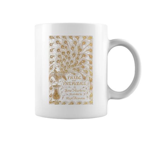Pride And Prejudice Jane Austen Book Premium Tri-Blend Graphic Print Coffee Mug - Bookorys DE