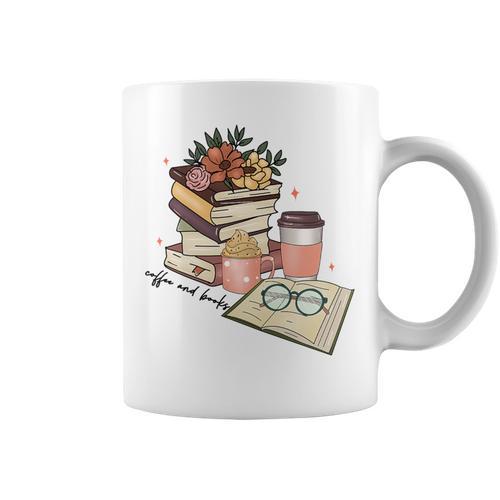 Read Books Drink Coffee For Women Premium Tri-Blend Graphic Print Coffee Mug - Bookorys CA