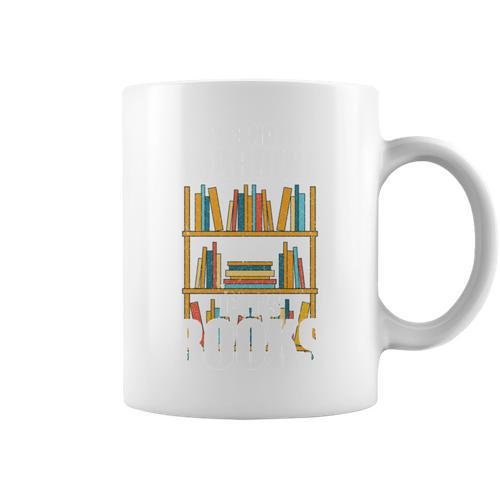 Reading Book Nerd Hoarder Bookworm Hoarding Graphic Print Coffee Mug - Bookorys