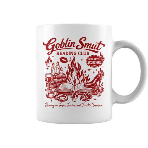 Smut Reader Smutty Spicy Book Goblin Smut Reading Club Graphic Print Coffee Mug - Bookorys