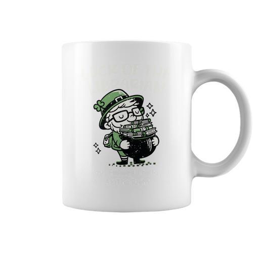 St Patricks Librarian Book Lover Library Worker School Performance Graphic Print Coffee Mug - Bookorys DE