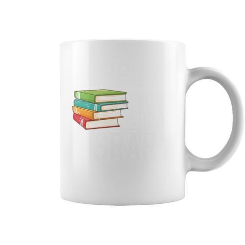 Support Your Local Library Readers Book Lovers Day Graphic Print Coffee Mug - Bookorys AU