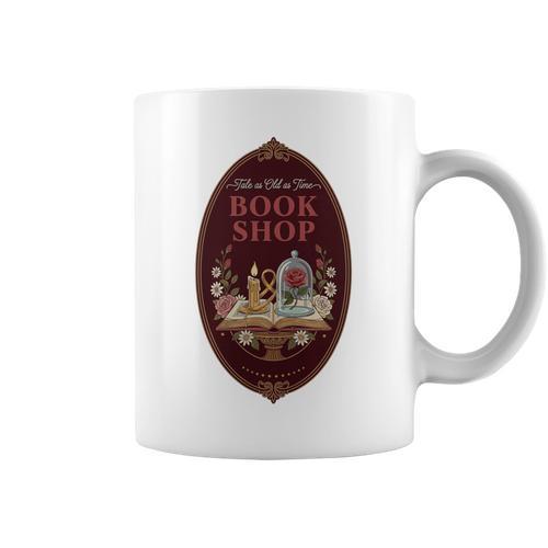 Tale As Old As Time Retro Fairytale Book Lover Premium Tri-Blend Graphic Print Coffee Mug - Bookorys DE