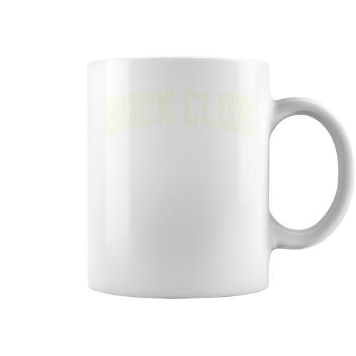 Vintage Book Club Classic Librarian Bookworm Premium Tri-Blend Graphic Print Coffee Mug - Bookorys DE