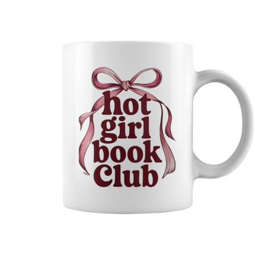 Women's Reading Read Books Reader Nerd Hot Girl Book Club Graphic Print Coffee Mug - Bookorys UK