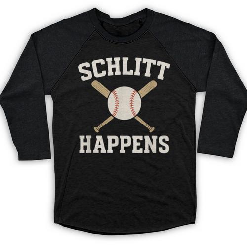 Schlitt Happens Baseball Apparel Love The Bronx Baseball Raglan Shirt - Sportilla