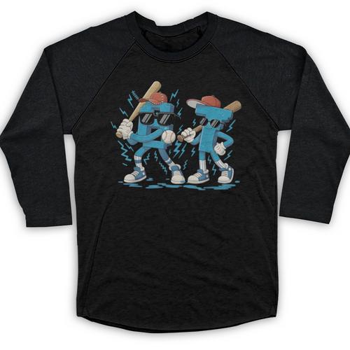 Six Seven Bruh Baseball 67 Meme For Men Boy Kids Baseball Raglan Shirt - Sportilla