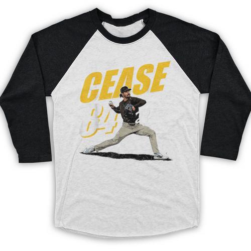 Dylan Cease San Diego MLB Baseball Players MLBDCE204M Baseball Raglan Shirt - Sportilla