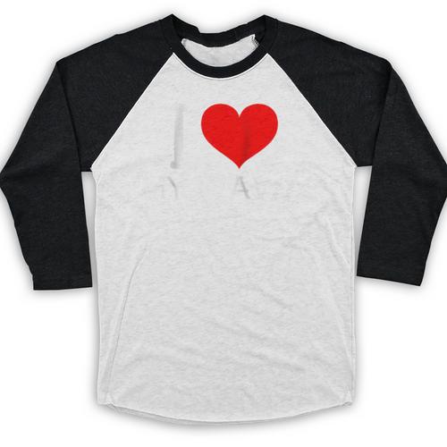 I Heart My Wawa Raglan Baseball Tee Baseball Raglan Shirt - Sportilla