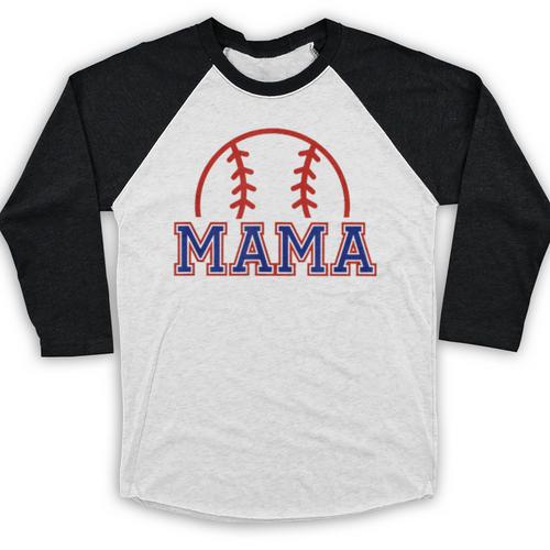 Mom Of Rookie 1st Birthday Baseball Boy Family Matching Baseball Raglan Shirt - Sportilla