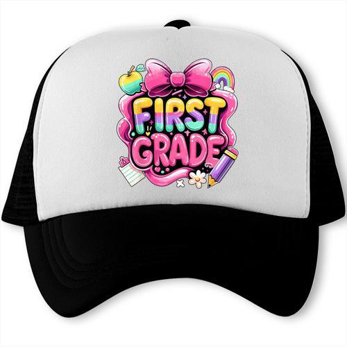 Back To School Team 1st Grade First Grade Trucker Cap - Savourry