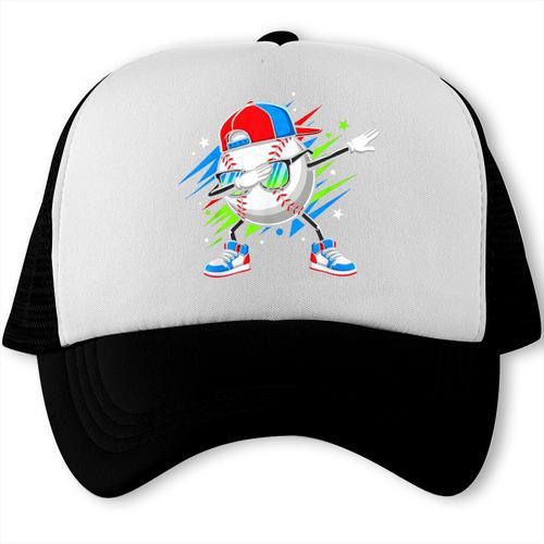 Baseball Dabbing Sports For Boys And Girls Game Day Trucker Cap - Sportilla