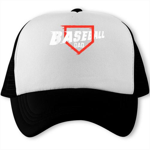 Baseball Dad Field Day Baseball Fans Family Matching Trucker Cap - Sportilla