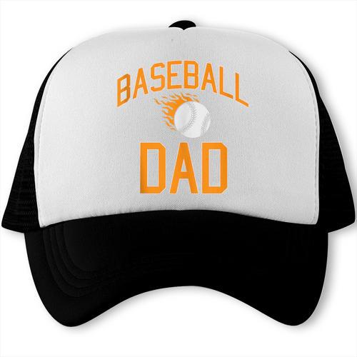 Baseball Dad Men Trucker Cap - Sportilla