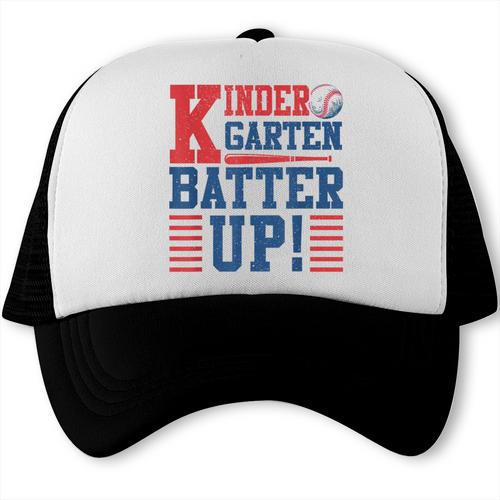 Baseball Kindergarten Back To School Kindergarten Batter Up Trucker Cap - Savourry
