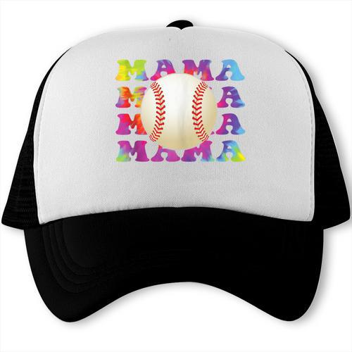 Baseball Mama Sport Women Proud Baseball Mom Trucker Cap - Sportilla