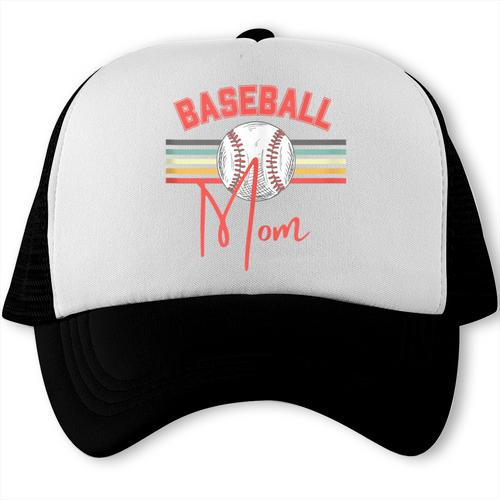 BASEBALL MOM Fun RETRO LOOK Trucker Cap - Sportilla