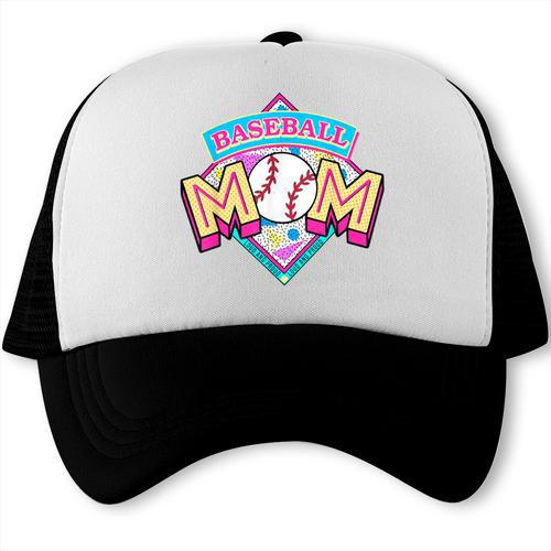 Baseball Mom Loud And Proud Game Day Sport Mother's Day Trucker Cap - Sportilla