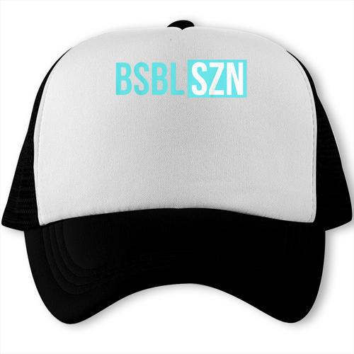 BSBL SZN Baseball Season Game Day Boys Girls Youth Trucker Cap - Sportilla