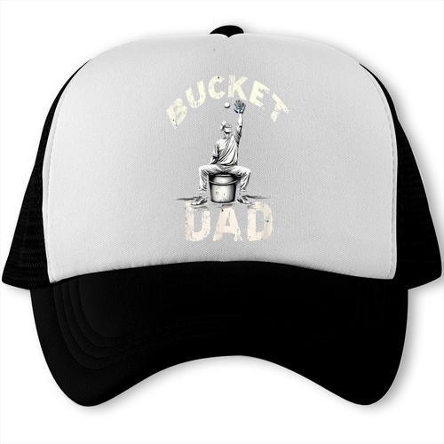 Bucket Dad Baseball Daddy Trucker Cap - Sportilla