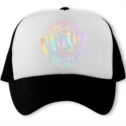 Some Call It Chaos We Call It Middle School Back To School Trucker Cap - Savourry
