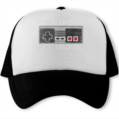 Class Of 2025 Level Unlocked Back To School Gamer Tee Trucker Cap - Savourry