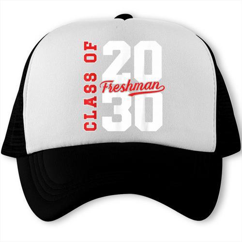 Class Of 2030 Freshman 2030 Back To School Trucker Cap - Savourry