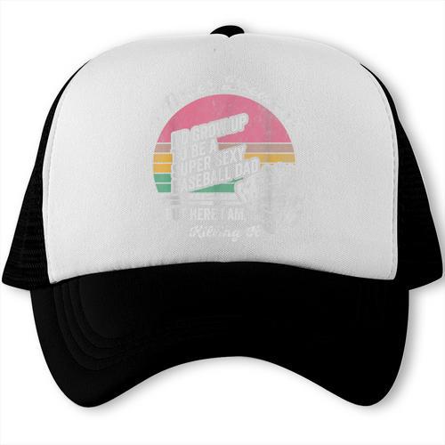 I Never Dreamed I'd Grow Up Baseball Dad Trucker Cap - Sportilla
