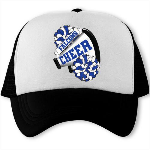 Falcons Cheer Back To School Cheerleading Spirit B Trucker Cap - Savourry
